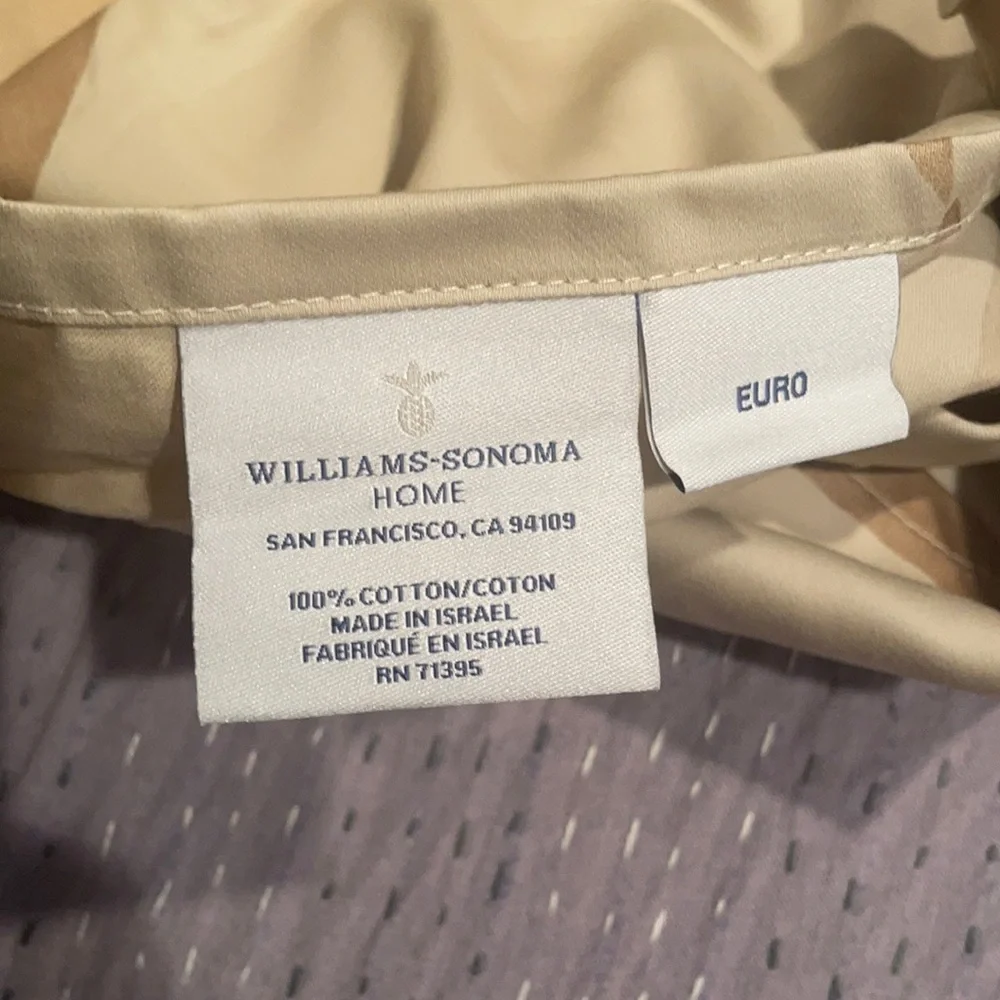 Williams -Sonoma Euro Shams